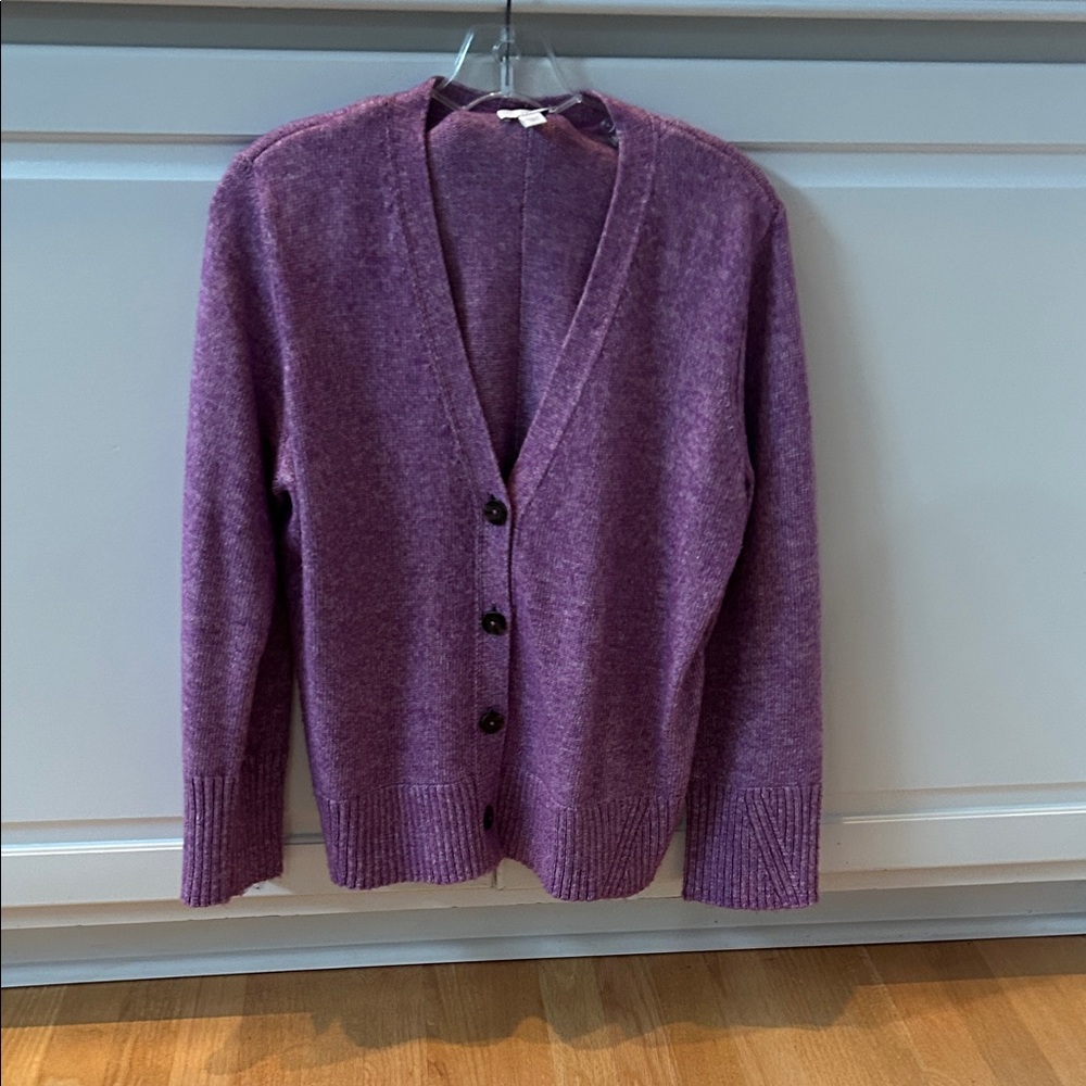 J. Jill Purple Women's Cardigan